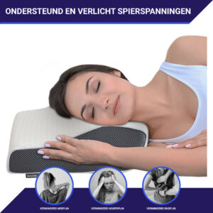Ergonomisch Hoofdkussen – Medium - Afbeelding 4