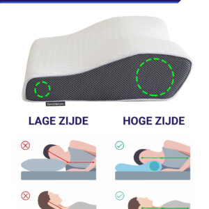 Ergonomisch Hoofdkussen – Large - Afbeelding 6